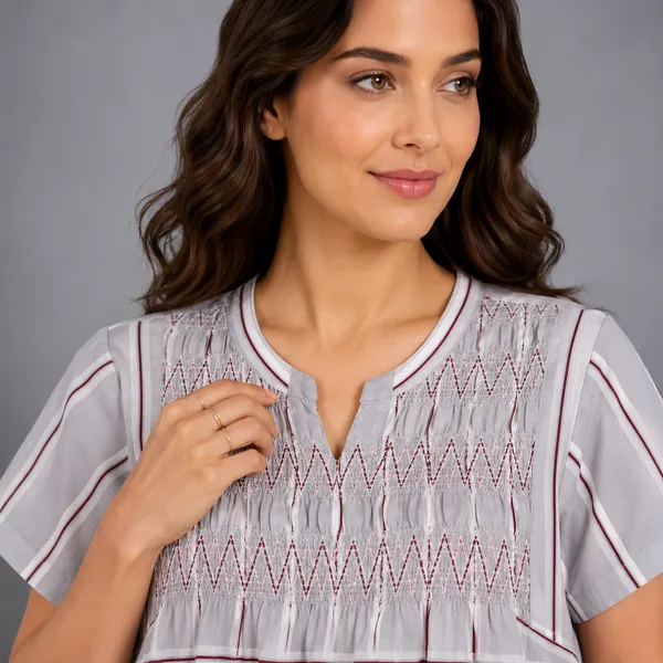 Evolove_Women's_Smoking_Rayon_Nighty_|_Printed_Full_Length_Maxi_Night_Gown_|_Soft_&_Breathable_Lounge_Wear_|_Short_Sleeve_Round_Neck_Nightdress_|_Comfortable_Sleepwear_for_Daily_Use