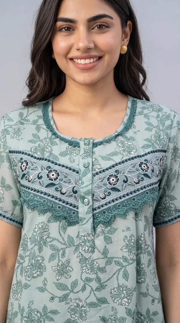 Evolove_Womens_Rayon_Nighty_|_Printed_Full_Length_Maxi_Night_Gown_|_Soft_&_Breathable_Lounge_Wear_|_Short_Sleeve_Round_Neck_Nightdress_|_Comfortable_Sleepwear_for_Daily_Use