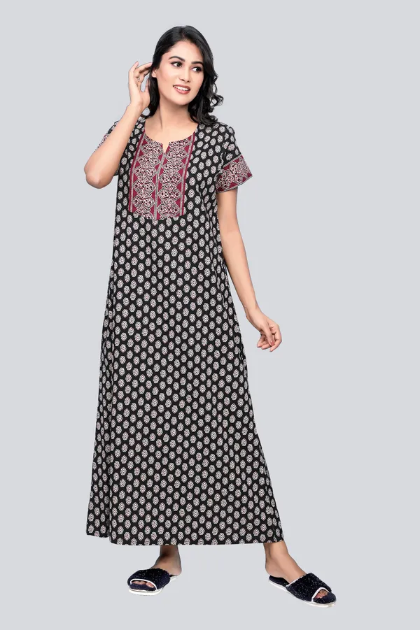 Evolove_Women's_Cotton_Long_Maxi_Night_Gown_Nighty_Dress_with_Pocket,_Super_Soft_Comfortable
