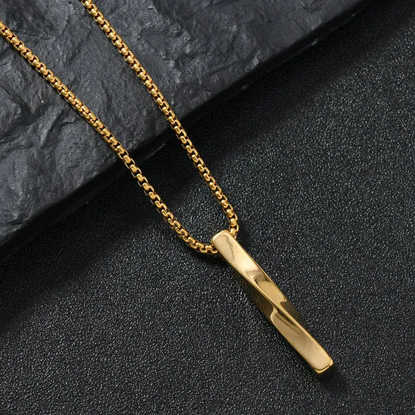 Gold_Plated_Stainless_Steel_Anti_Tarnish_Twisted_Bar_Shaped_Hip_Hop_Party_Pendant_For_Men
