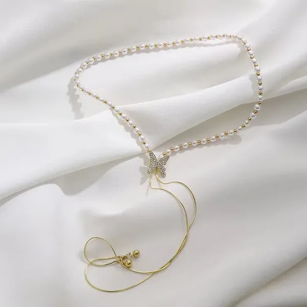 Imperial_Adjustable_Chain_Japanese_Style_Butterfly Necklace