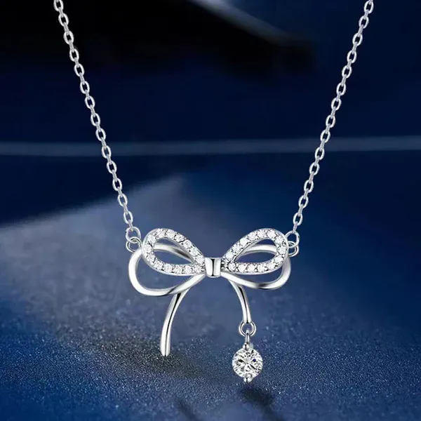 Silver_Plated_American_Diamond_Studded_Infinity_Shape_Korean_Pendant