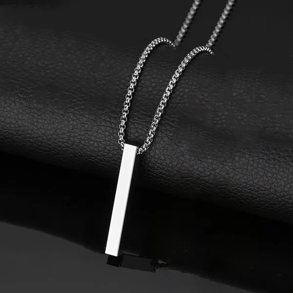 Silver_Plated_Stainless_Steel_Anti_Tarnish_Bar_Shaped_Hip_Hop_Party_Pendant_For_Men