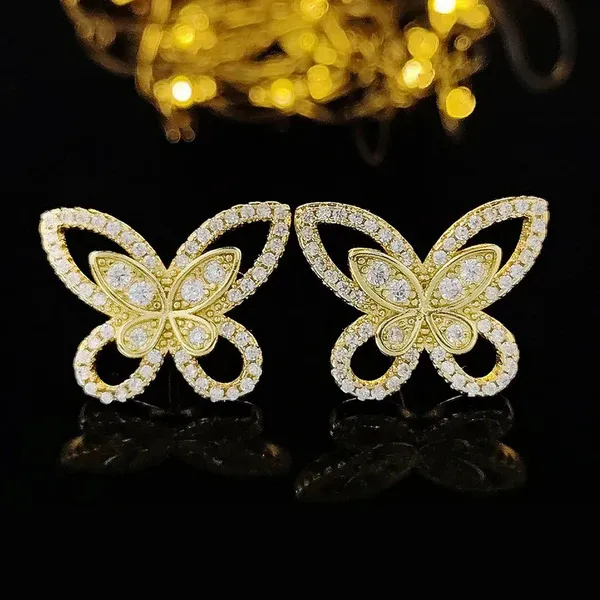 Gold_Plated_American_Diamond_Studded_Dual_Butterfly_Shaped_Korean_Stud_Earrings