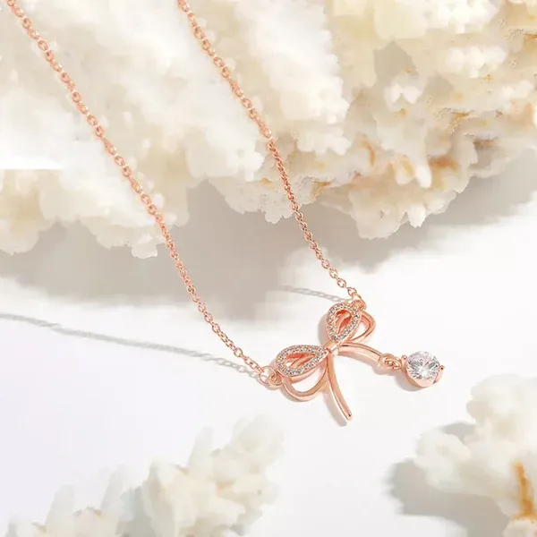 Rose_Gold_Plated_American_Diamond_Studded_Infinity_Shape_Korean_Pendant