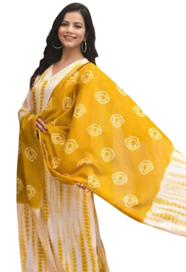 Yellow_Printed_Cotton_Salwar_Suit_Set_Stitched_Kurta_Pant_Dupatta_Set_For_Women