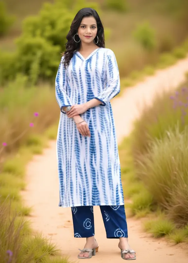 Blue_Printed_Cotton_Salwar_Suit_Set_Stitched_Kurta_Pant_Dupatta_Set_For_Women