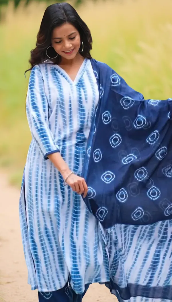 Blue_Printed_Cotton_Salwar_Suit_Set_Stitched_Kurta_Pant_Dupatta_Set_For_Women