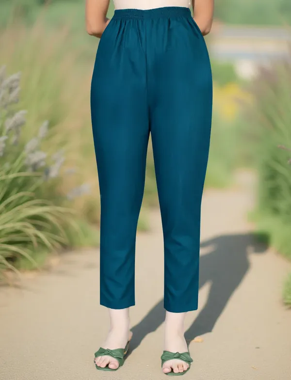 Indigo_Stitched_Kurta_and_Pant_&_Dupatta_Set