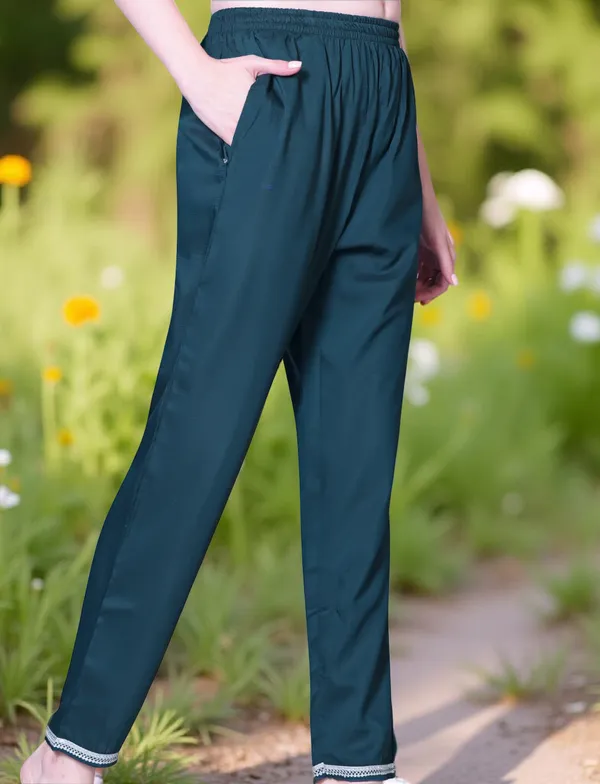 Indigo_Stitched_Kurta_and_Pant_&_Dupatta_Set
