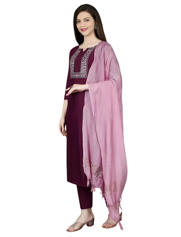 Purple_Stitched_Kurta_and_Pant_&_Dupatta_Set