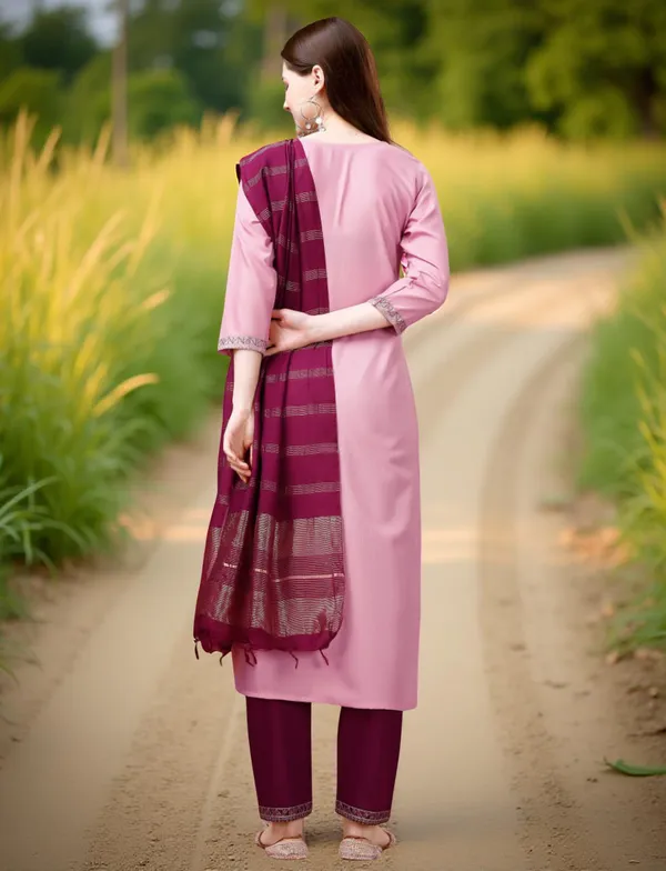 Pink_Stitched_Kurta_and_Pant_&_Dupatta_Set
