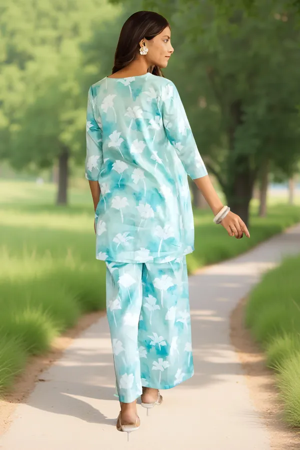 Sky_Blue_Printed_Reyon_Slub_Co-ord_Set_For_Women