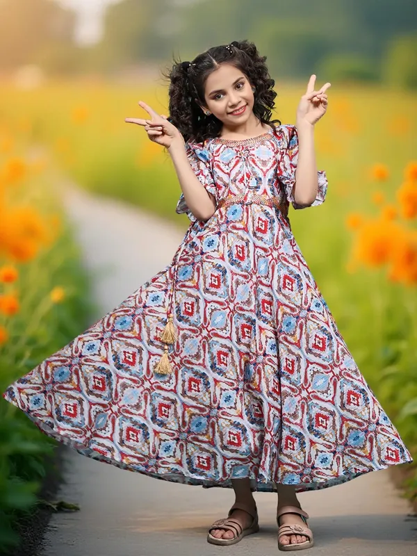 Multicolor_Gown_Dresses_For_Girls