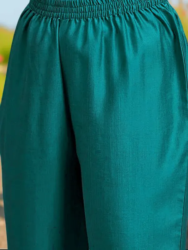 Green_Stitched_Kurta_and_Pant_&_Dupatta_Set