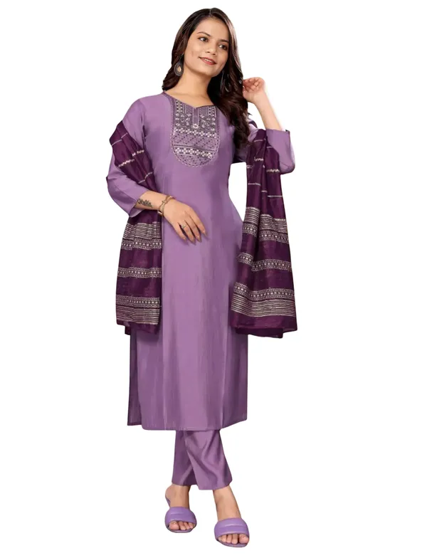 Purple_Stitched_Kurta_and_Pant_&_Dupatta_Set