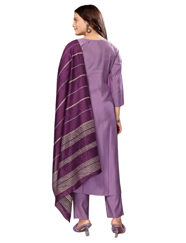 Purple_Stitched_Kurta_and_Pant_&_Dupatta_Set