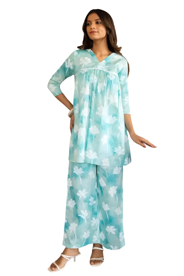 Sky_Blue_Printed_Reyon_Slub_Co-ord_Set_For_Women
