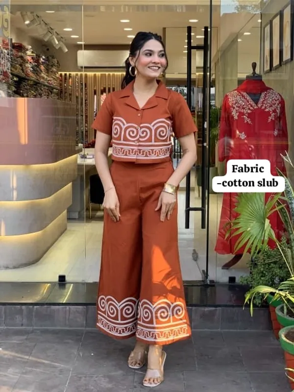 Mud_Cotton_Casual_Co-Ord_Set_For_Women