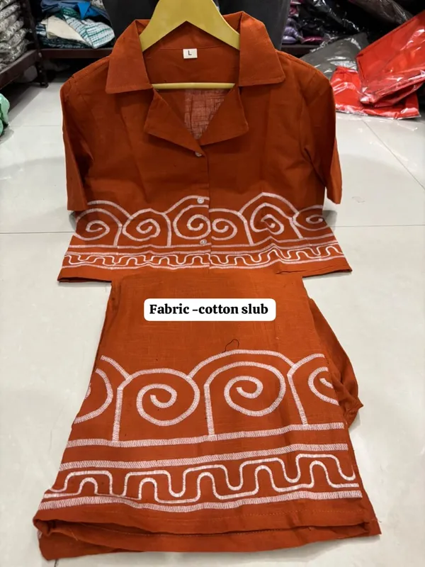 Mud_Cotton_Casual_Co-Ord_Set_For_Women