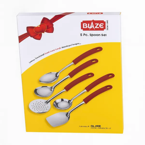 Red_Premium_Stainless_Steel_Serving_Set_Pack_Of_5