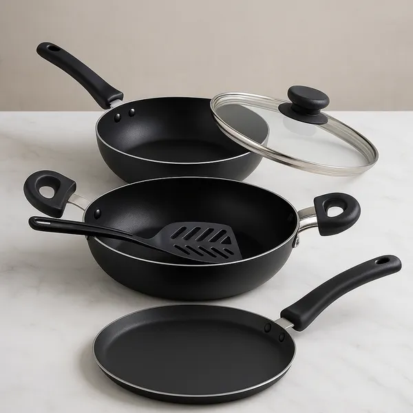 Black_Premium_Aluminium_Frypan,_Kadhai__&_Dosa_Tawa_Combo_Set_(Pack_Of_3)