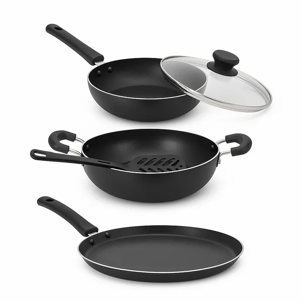 Black_Premium_Aluminium_Frypan,_Kadhai__&_Dosa_Tawa_Combo_Set_(Pack_Of_3)