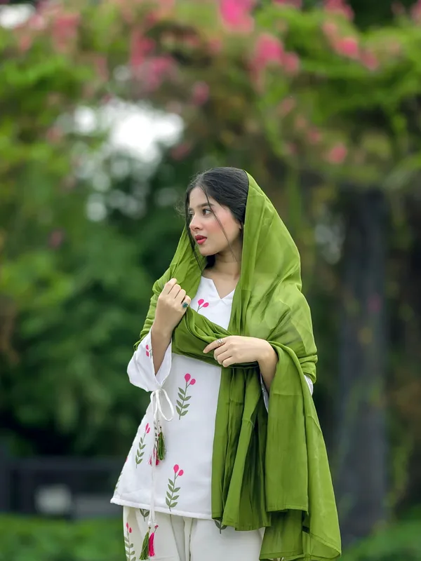 Olive_Bloom_Cotton_Kurta_Palazzo_Set_with_Dupatta_🌿✨