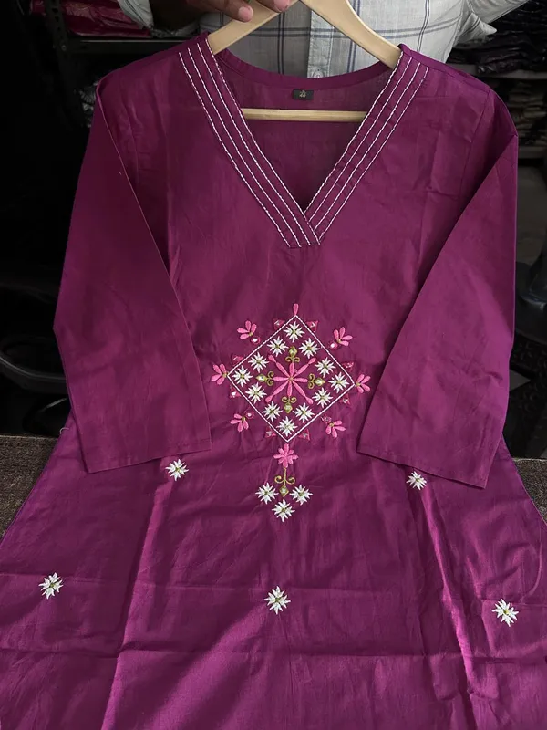 Royal_Plum_Embroidered_Kurta_Set_with_Printed_Dupatta