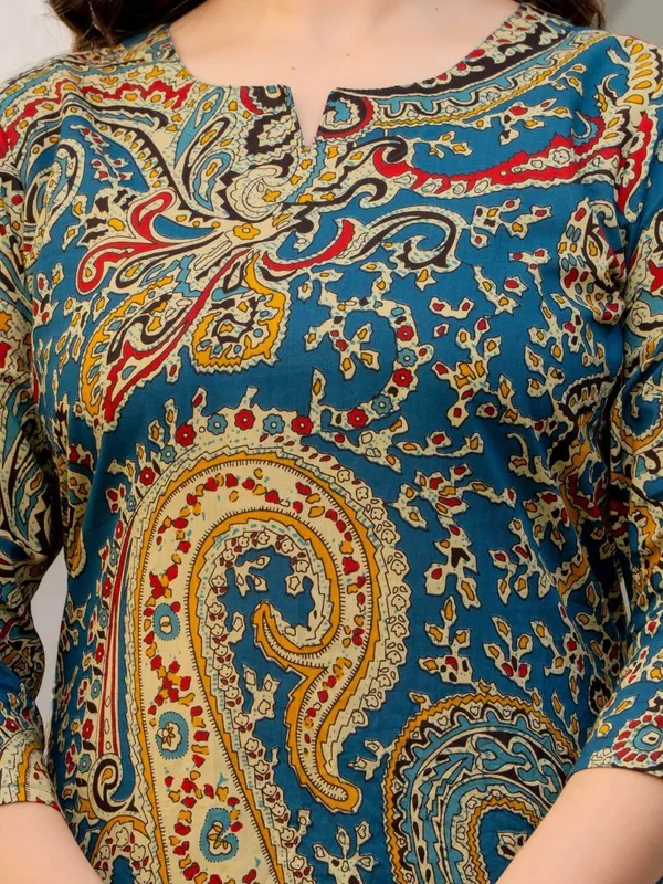 Royal_Paisley_Printed_Cotton_Co-ord_Set