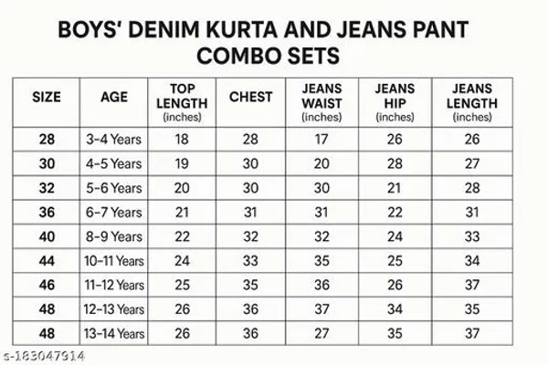 Denim_Cotton_Clothing_Set_For_Kids