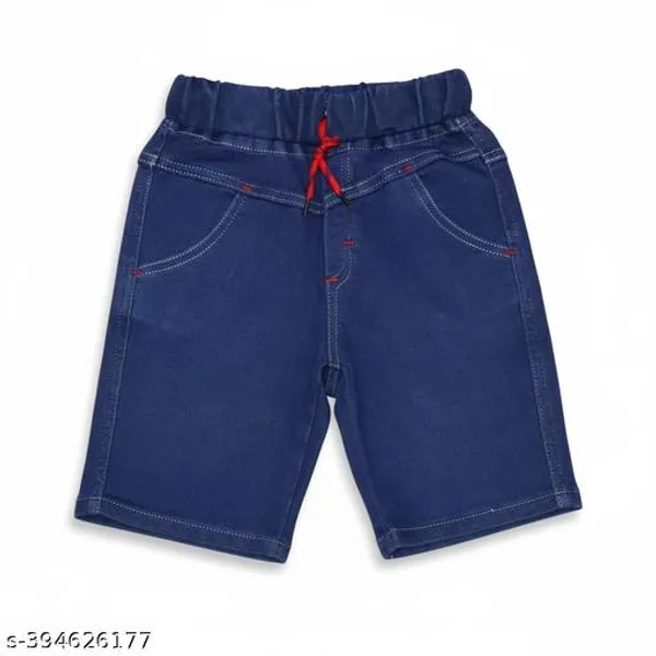Navyblue_Denim_Shorts_For_Kids