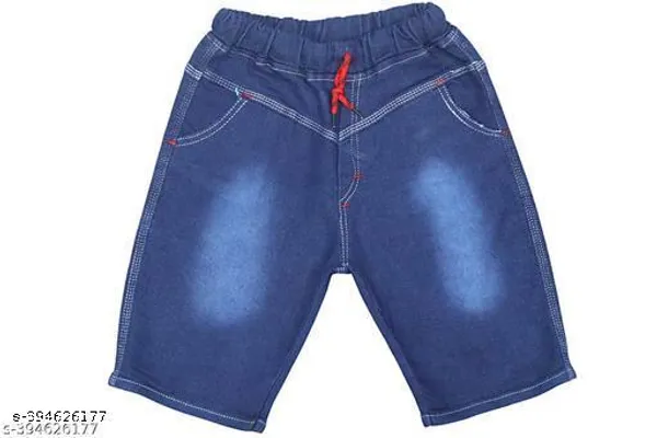 Navyblue_Denim_Shorts_For_Kids