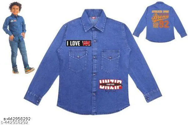 Casual_Denim_Shirt_For_Kids