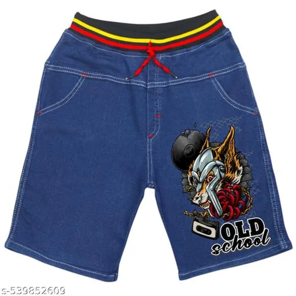Blue_Cotton_Shorts_For_Kids