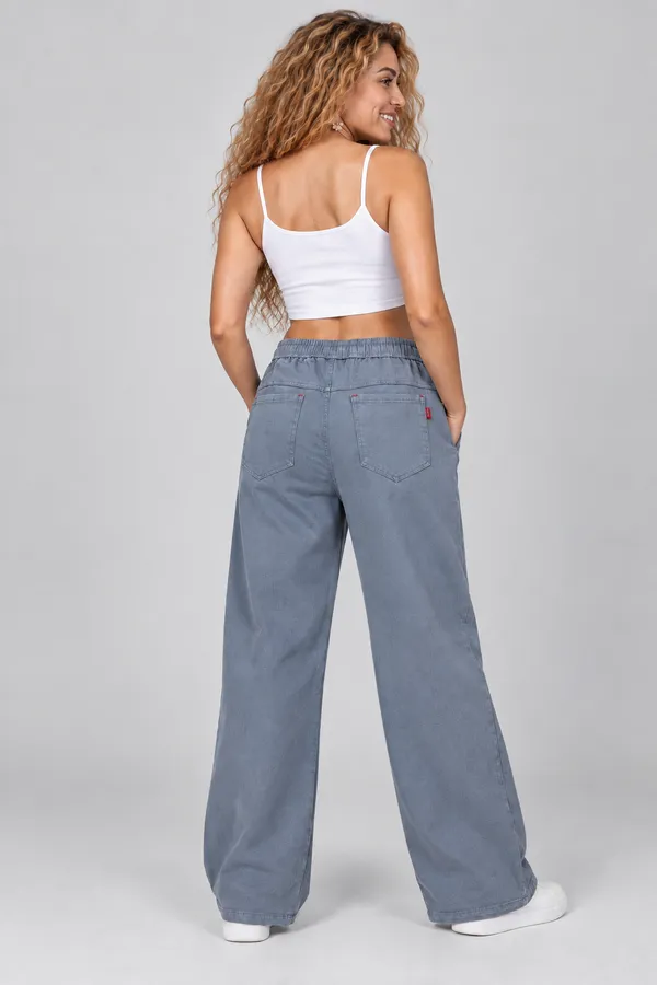 Women’s_Black_Wide-Leg_Baggy_Jeans_|_Elastic_Waist_Drawstring_|_Loose_Fit_Casual_Denim_Pants