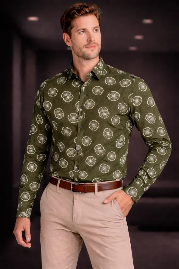 Men�s_Cotton_Full_Sleeve_Digital_Printed_Popcorn_Shirt_|_Stylish_Casual_Slim_Fit_Shirt