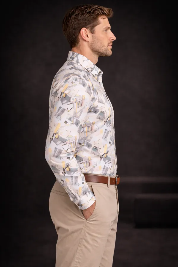 Men�s_Cotton_Full_Sleeve_Digital_Printed_Popcorn_Shirt_|_Stylish_Casual_Slim_Fit_Shirt