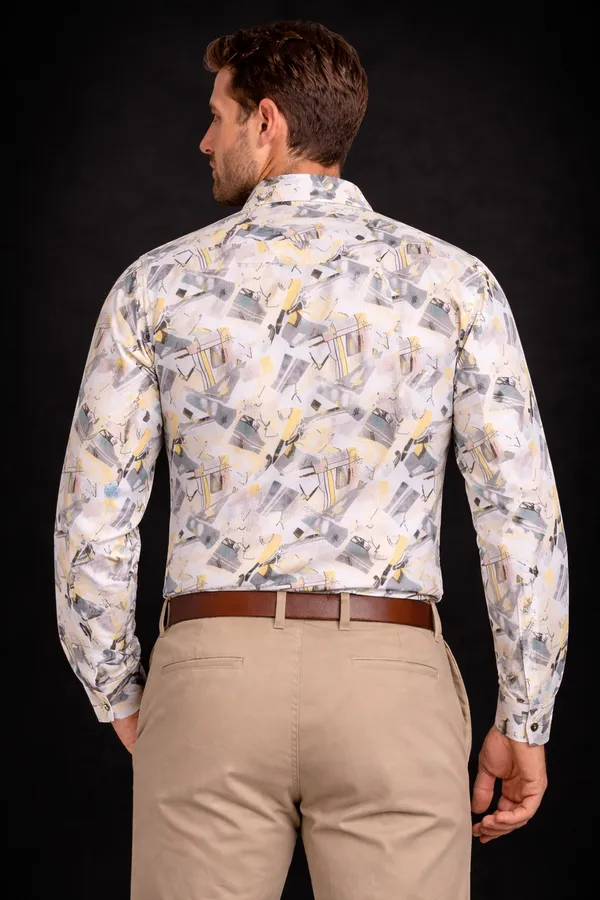 Men�s_Cotton_Full_Sleeve_Digital_Printed_Popcorn_Shirt_|_Stylish_Casual_Slim_Fit_Shirt