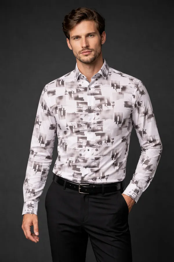 Men�s_Cotton_Full_Sleeve_Digital_Printed_Popcorn_Shirt_|_Stylish_Casual_Slim_Fit_Shirt