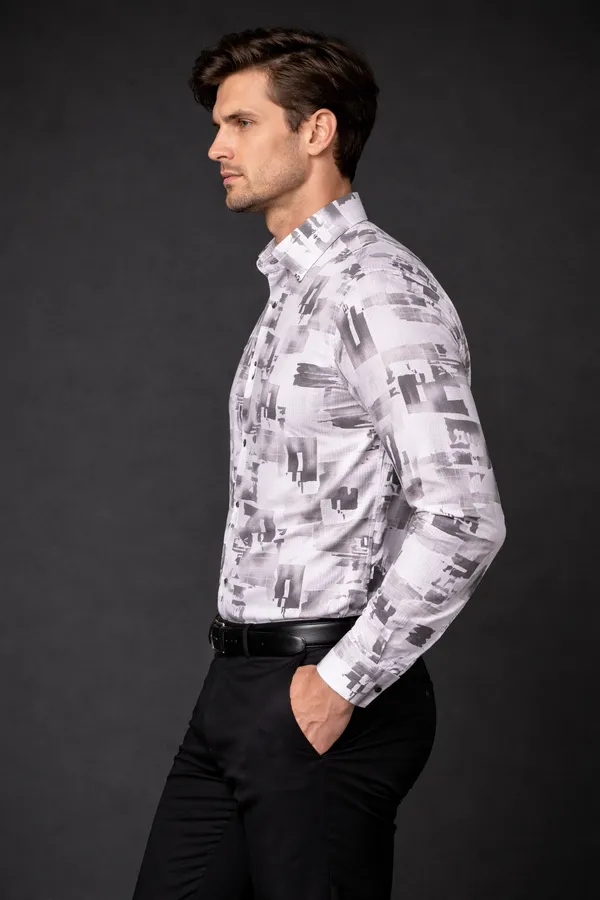 Men�s_Cotton_Full_Sleeve_Digital_Printed_Popcorn_Shirt_|_Stylish_Casual_Slim_Fit_Shirt