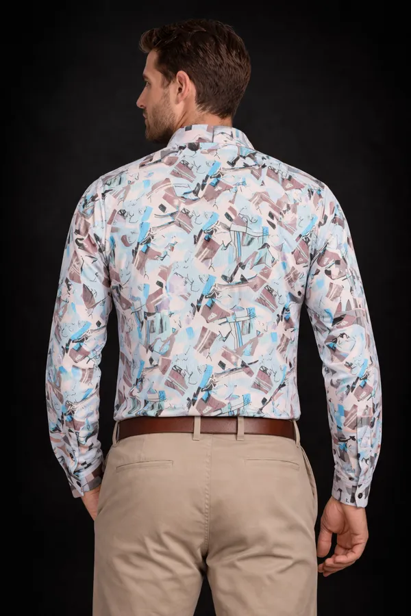 Men�s_Cotton_Full_Sleeve_Digital_Printed_Popcorn_Shirt_|_Stylish_Casual_Slim_Fit_Shirt
