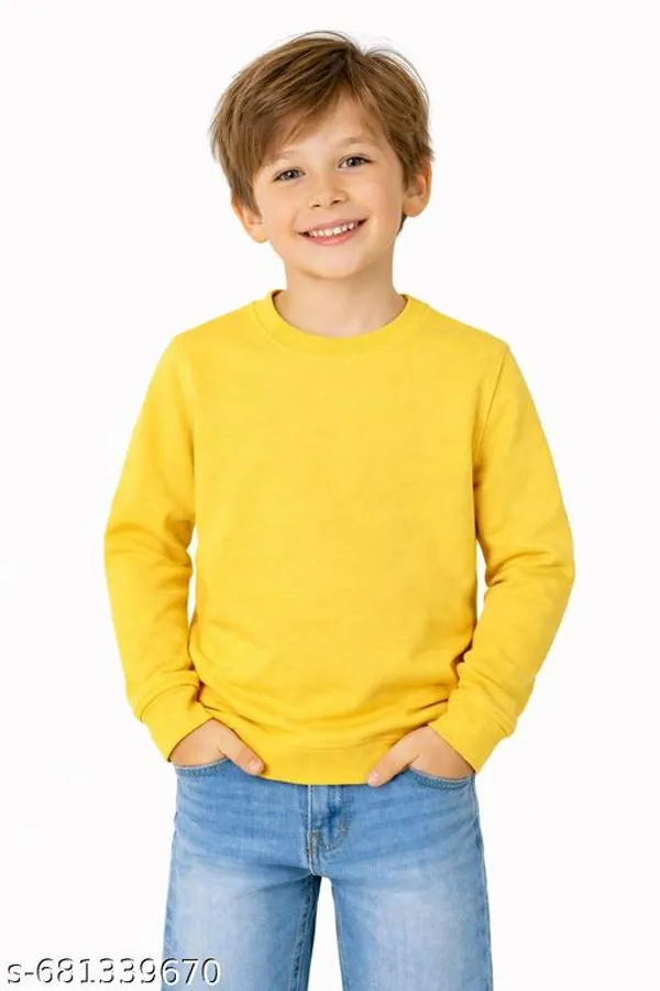 Yellow_Cotton_T-Shirt_For_Kids