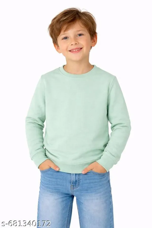 Mintgreen_Cotton_T-Shirt_For_Kids