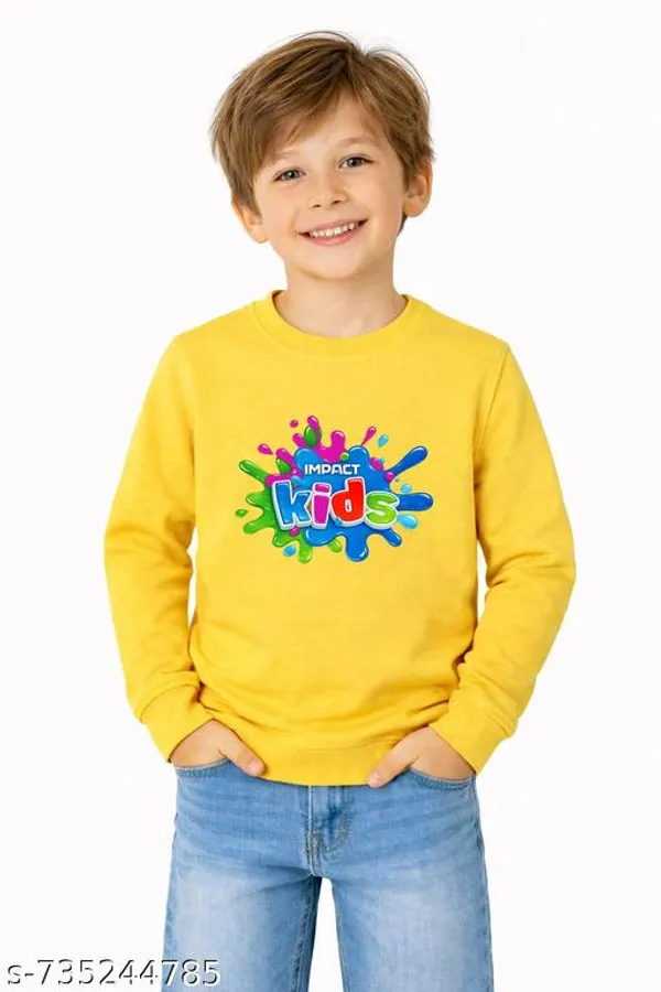 Yellow_Cotton_T-Shirt_For_Kids