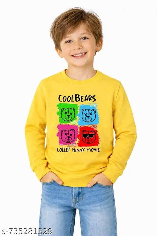 Yellow_Cotton_T-Shirt_For_Kids