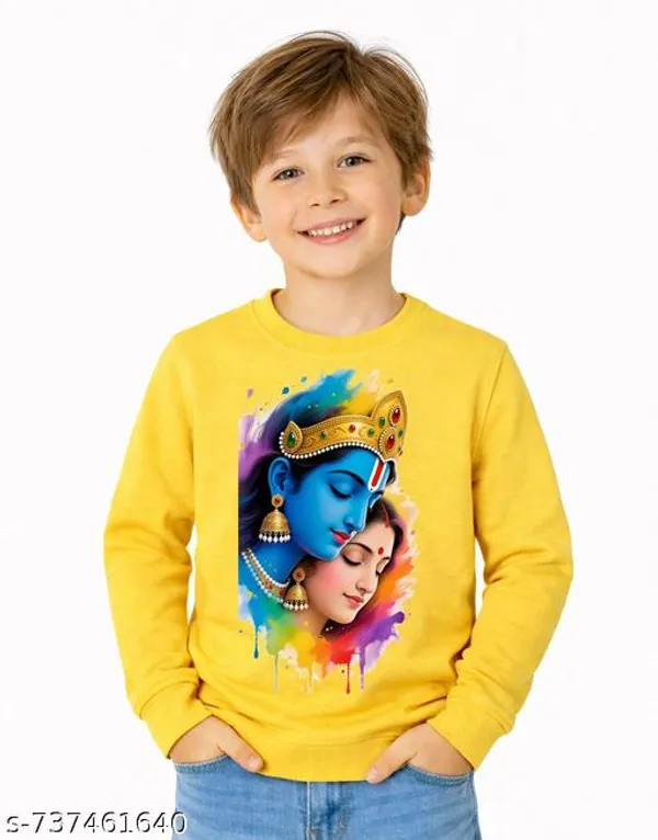 Yellow_Cotton_T-Shirt_For_Kids