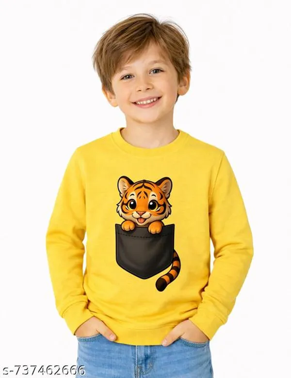 Yellow_Cotton_T-Shirt_For_Kids