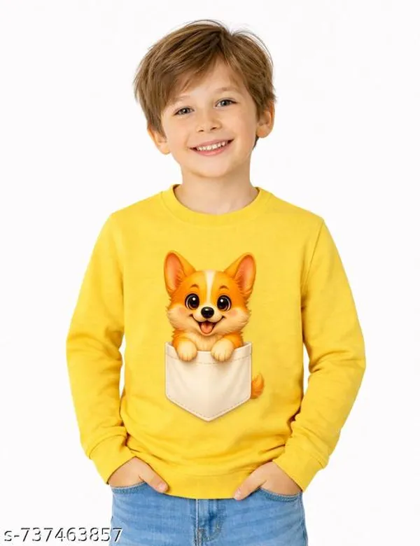 Yellow_Cotton_T-Shirt_For_Kids