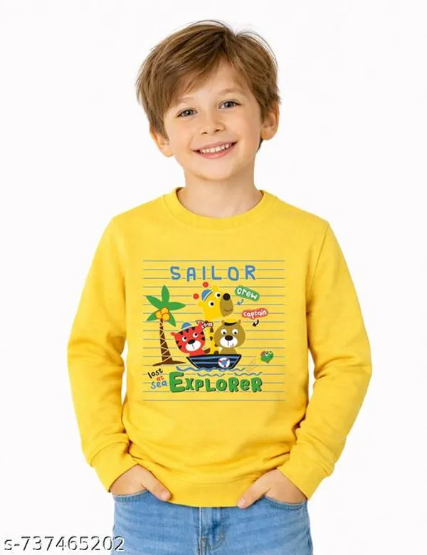 Yellow_Cotton_T-Shirt_For_Kids